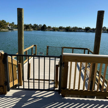 Floating Dock & Hinged Gangway
