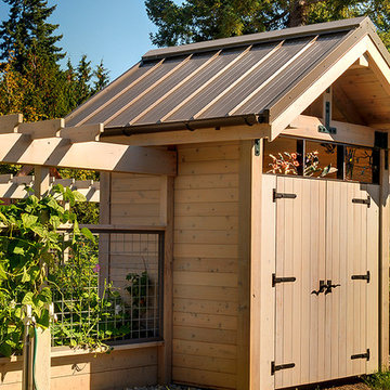 Garden Building and Fence