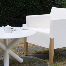 Kubric Outdoor Armchair by Serralunga - Outdoor Lounge Chairs