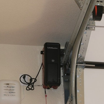 Real Wood Garage Door with HighLift in Lago Vista, Texas
