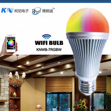 Smart 7W Wifi controlled RGBW LED