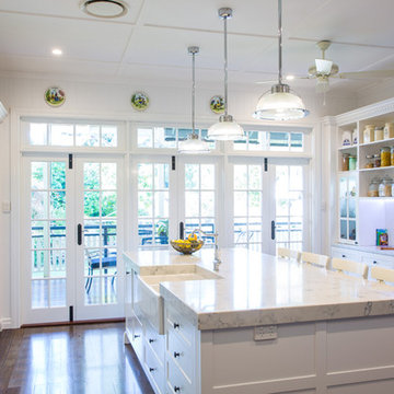 Hampton Style kitchen at Sherwood