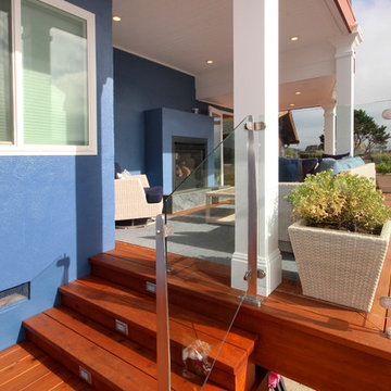 Santa Cruz Kitchen, Family Room, Deck Remodel