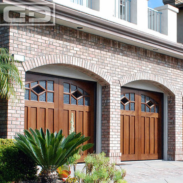 Orange County Custom Garage Doors in a Traditional Arts & Crafts Design