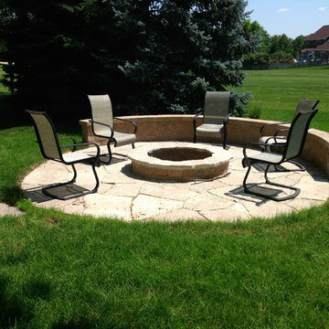 Custom Designed Screen Porch, Patio, and Fire Pit