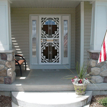 Beautful home Security Door Ideas