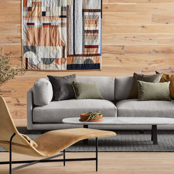Blu Dot Sunday 102" Sofa - Agnew Grey