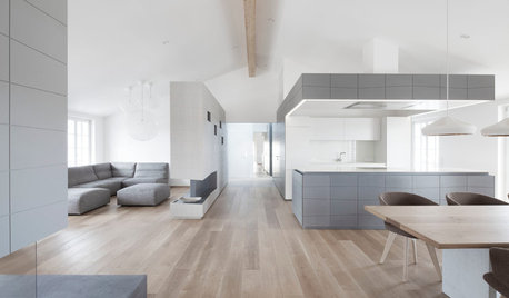 Houzzbesuch: Ein Feriendomizil am Wörthersee in Grau und Weiß