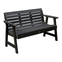 Highwood USA - Highwood USA Weatherly Outdoor Bench - Outdoor Benches