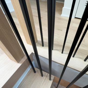 Project #145 | Modern Staircase Renovation in Victorian Townhouse