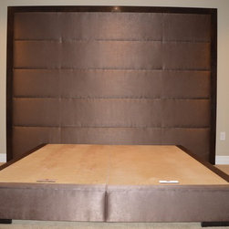 Custom Platform Bed w/ Headboard - Headboards