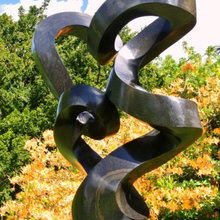 Stone and Bronze Sculpture