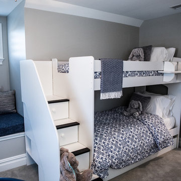 Sea Girt Loft Sitting Area & Bedroom