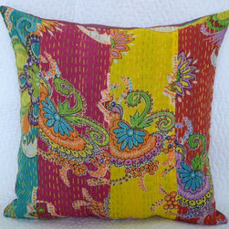 patchwork throw pillows - Decorative Pillows