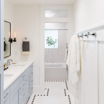 Icy Blue Kid's Bathroom