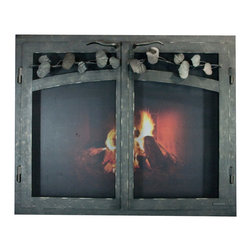 Custom Fireplace Door - Indoor Fireplaces