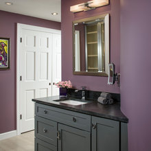 purple and pink colour rooms