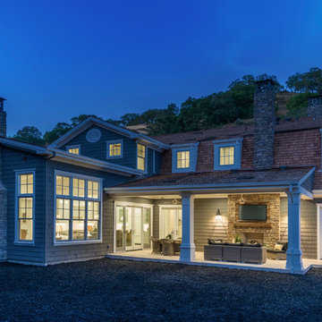 Hamptons Style Spec House in Alamo, CA