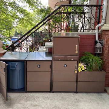 CITIBIN has modules for every purpose. Trash, recycling, packages, mail, storage