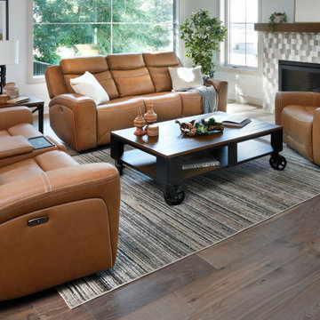 The Voyager Leather Power Reclining Sofa: Effortless Comfort, Elevated