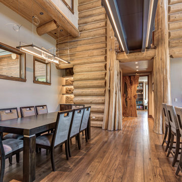 Breckenridge Contemporary Log Cabin