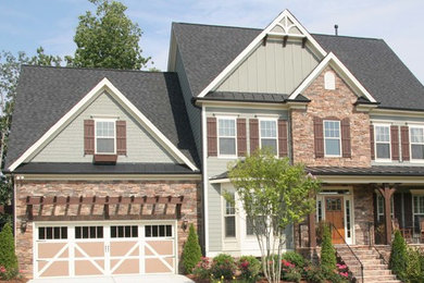 Mountain style exterior home photo in Raleigh