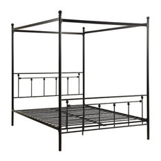 50 Most Popular Black Canopy Beds For, Bedford Black King Canopy Bed