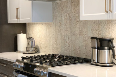 Transitional kitchen photo in Ottawa