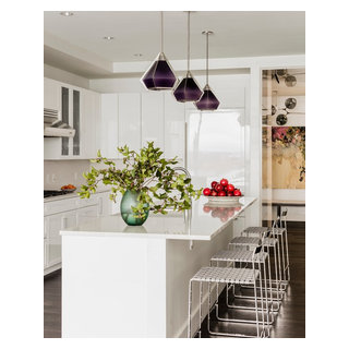 Seaport High Rise - Contemporary - Kitchen - Boston - by Elms Interior ...