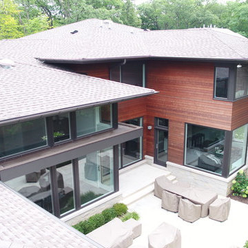 Massaranduba Wood Siding Installation - Highland Park, IL