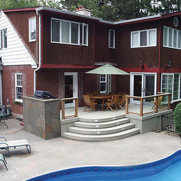 decks with pools.