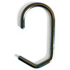 Shower Curtain Rings Set of 12, Polished Chrome, 1" Dia