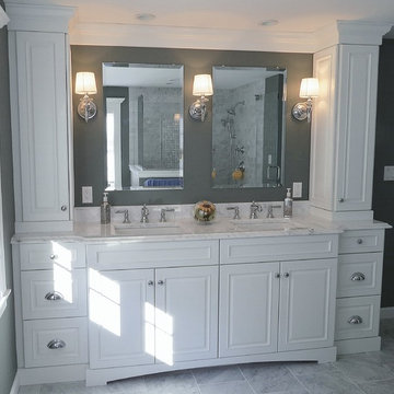 Classic West Hartford Master Bathroom