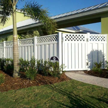 PVC/Vinyl Fence Projects