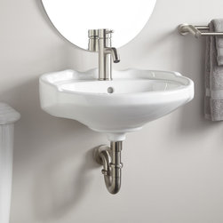 VICTORIAN MEDIUM WALL-MOUNT SINK - Bathroom Sinks
