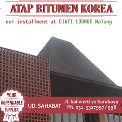 jual genteng asphalt bitumen korea - Roofing And Gutters