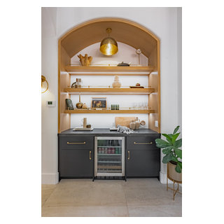 Organic Modern Project - Transitional - Home Bar - Phoenix - by Kim Dee ...