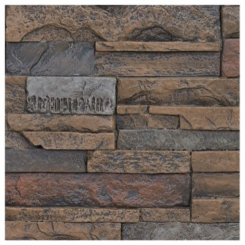 Faux Stone Wall Panel - DURANGO, Sedona, Sample