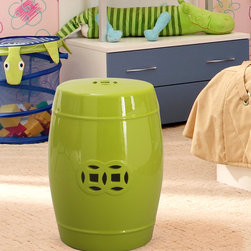 Ceramic Stool - Footstools And Ottomans