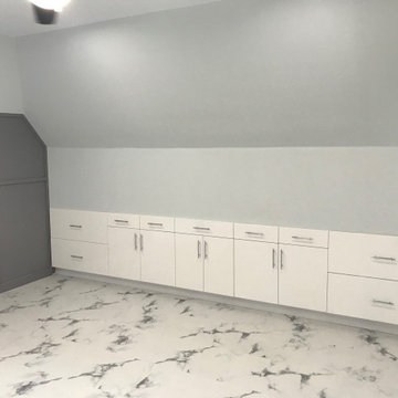 Built-In Cabinets in Bedroom Walls