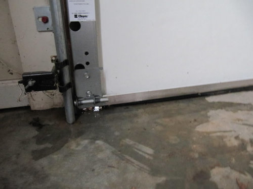 Leaking In Under A Car Garage Door, Garage Door Water Dam
