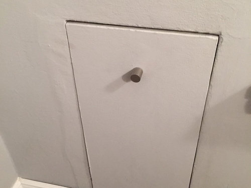 What To Do With This Ridiculous Access Panel - Drywall Access Panels For Plumbing