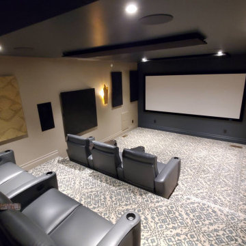 7.2 Dolby Atmos Home Theater Installation
