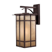 Minka Lavery Outdoor 71193-A357-PL Delancy Iron Oxide 1-Light Wall Sconce