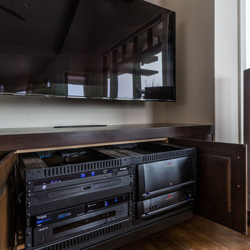 Living Room AV Cabinet Close Look