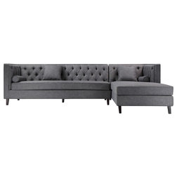Transitional Sectional Sofas by Pangea Home