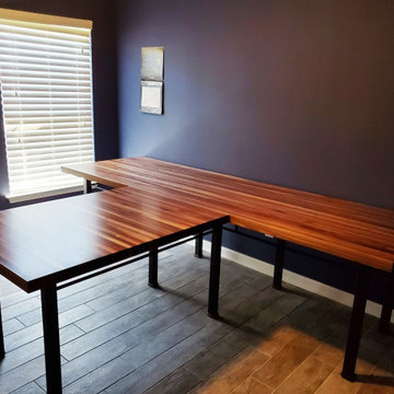 Walnut Butcher block desk