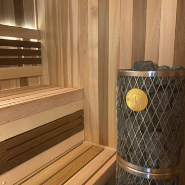 Large Basement Sauna