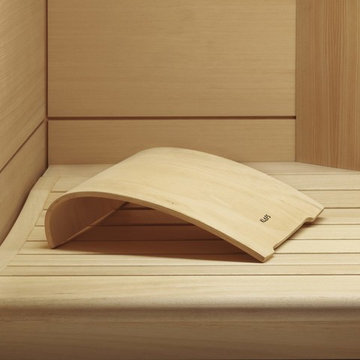 KLAFS "Lounge" Sauna Cabin Interior Detail