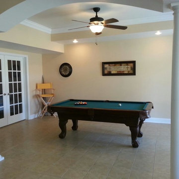 Finished Basement Recreation Area